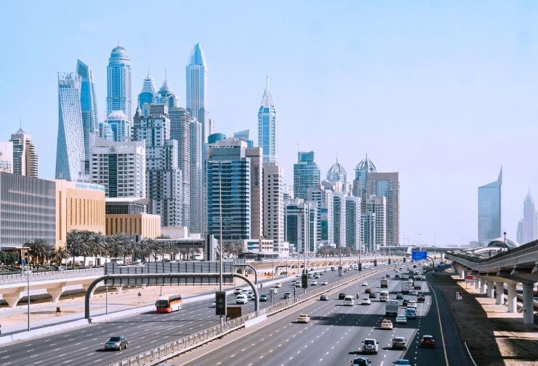 Dubai UAE Skyline